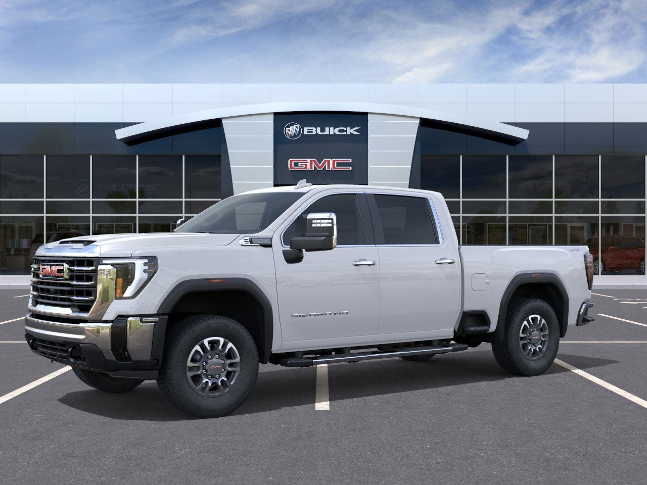 2025 GMC Sierra 3500 HD — side profile view
